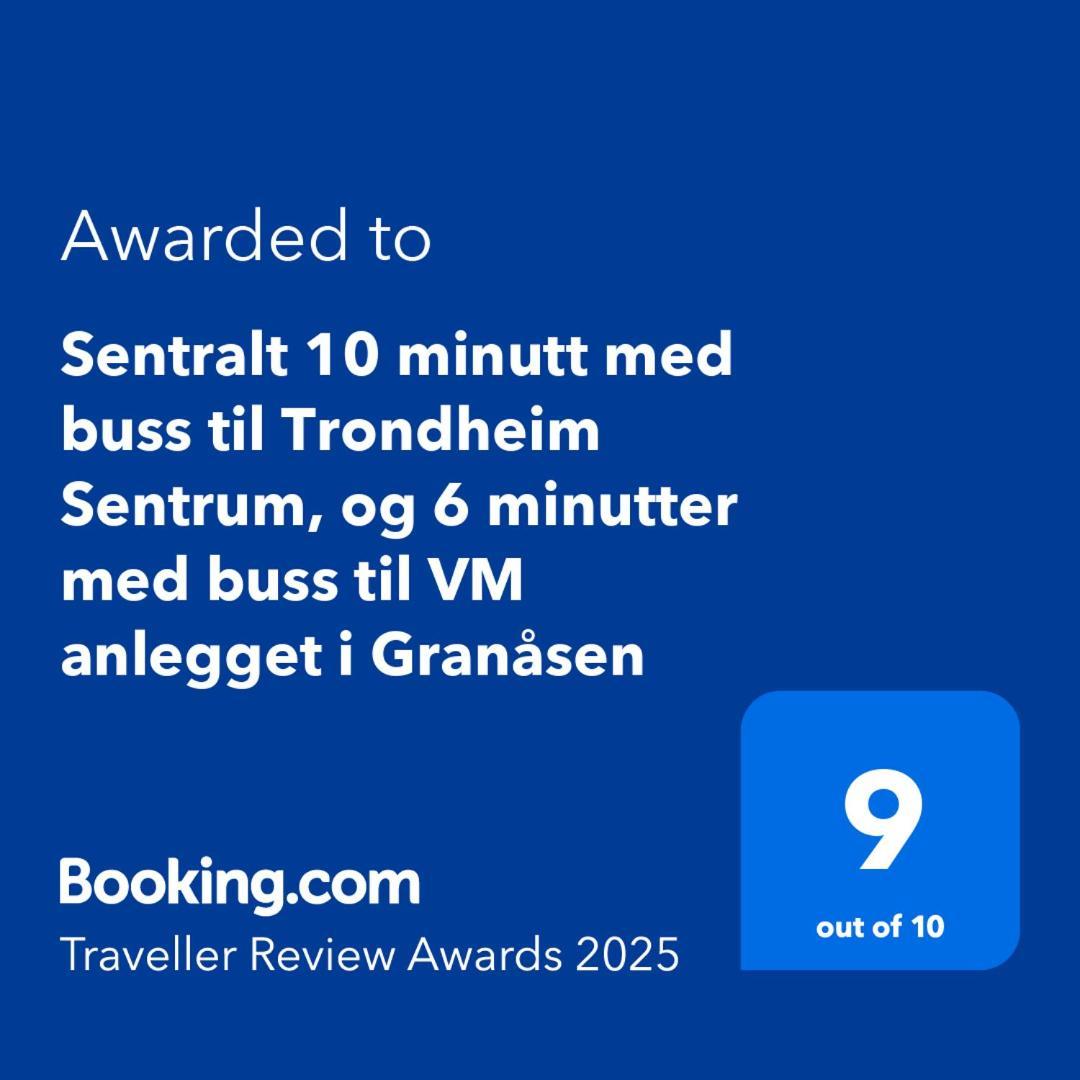 Trondheim Central: Bus-Friendly Stay Near VM Arena Exterior photo